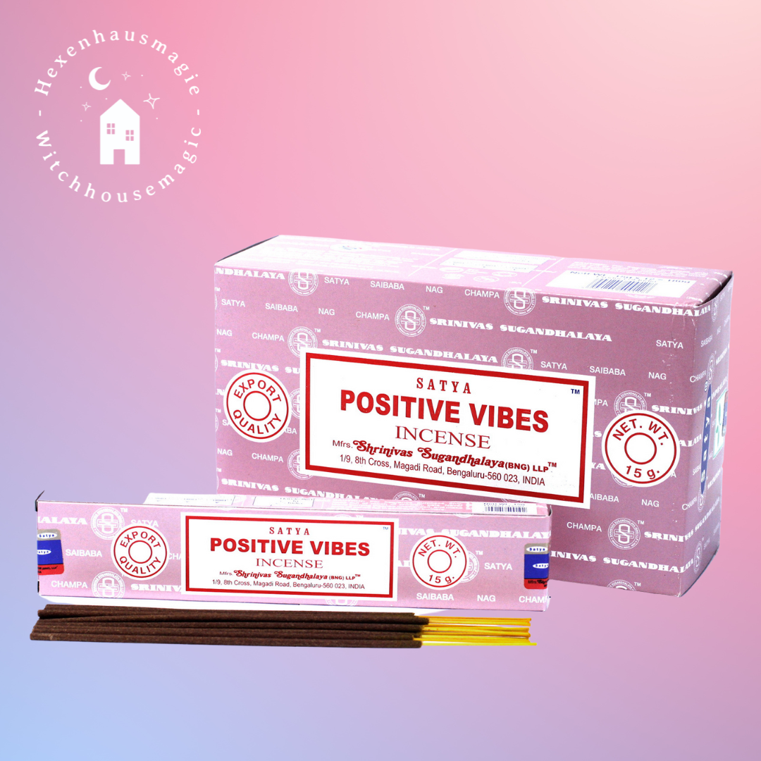 Satya Nag Champa * Positive Vibes * Räucherstäbchen