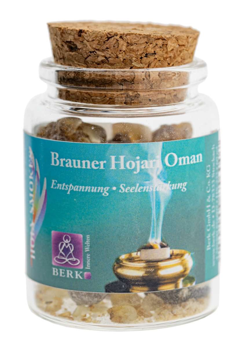 Hojari Braun Oman für Entspannung • Seelenstärkung/ Räucherwerk