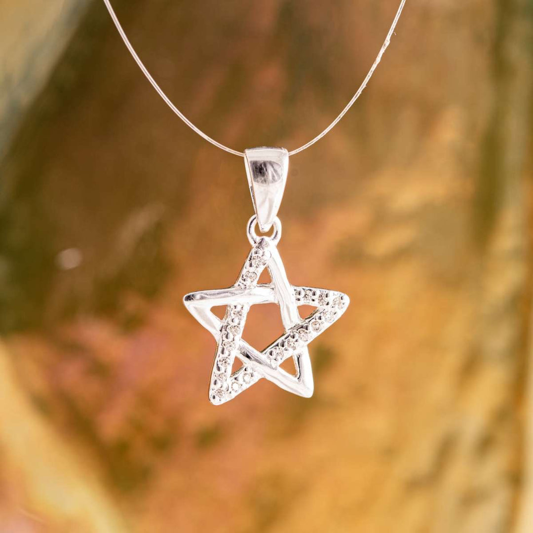 Pentagramm 925 Sterling Silber