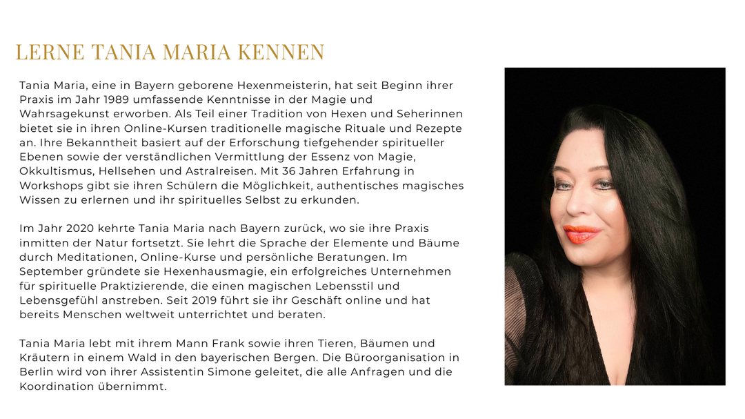 Hexen - Meisterinnen Jahreskurs 2026 * 22 Zoom Live Kurse im Circle*