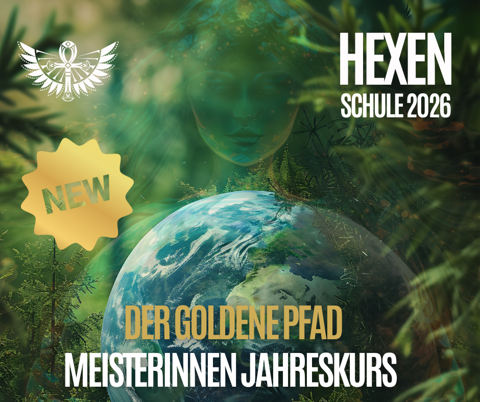 Hexen - Meisterinnen Jahreskurs 2026 * 22 Zoom Live Kurse im Circle*