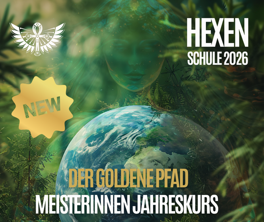 Hexen - Meisterinnen Jahreskurs 2026 * 22 Zoom Live Kurse im Circle*