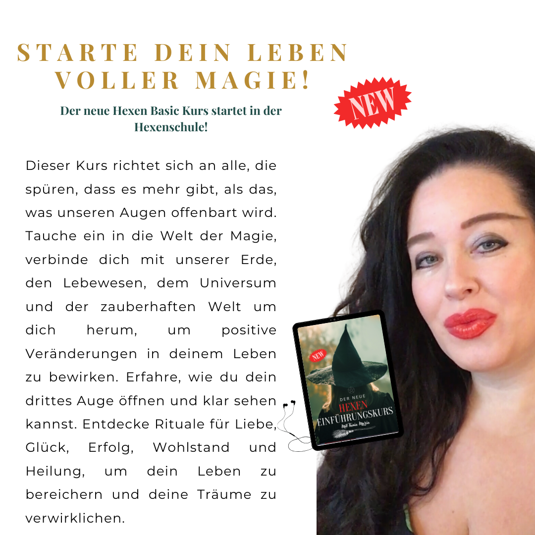 * Hexen Basic * Online Kurs mit Tania Maria!!!! NEU !!!!