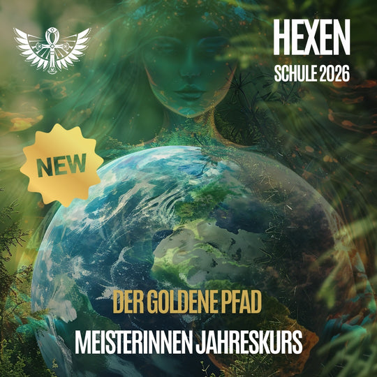 Hexen - Meisterinnen Jahreskurs 2026 * 22 Zoom Live Kurse im Circle*