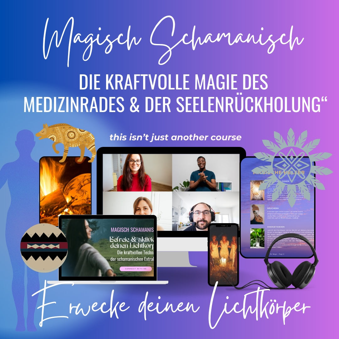 Erwecke deinen Lichtkörper / Schamanischer Live Zoom Kurs mit Tania Maria
