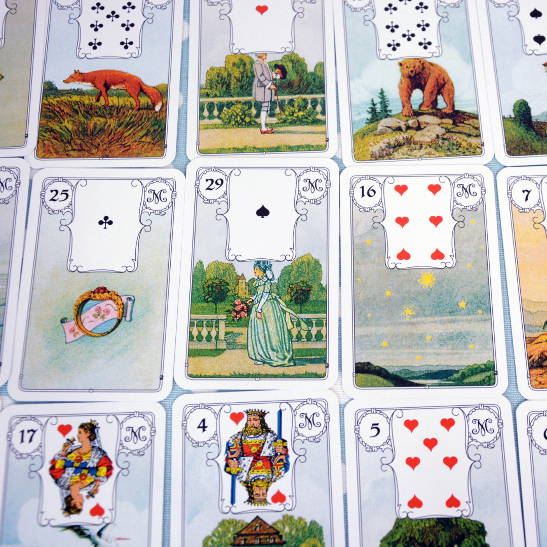 Lenormand Karten blaue Eule