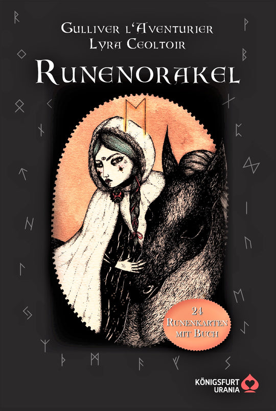 Runenorakel – 24 Runenkarten mit Buch